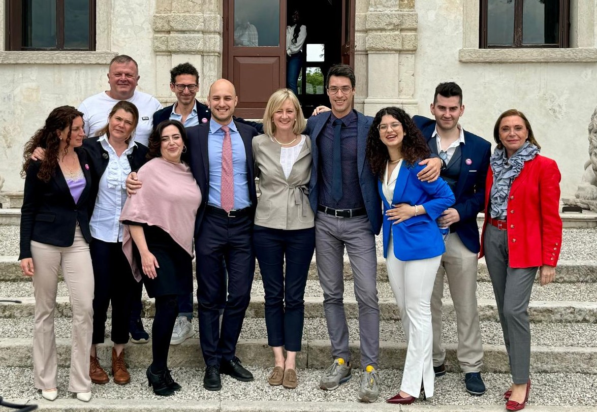 Candidati di Forza Bassano con Elena Pavan