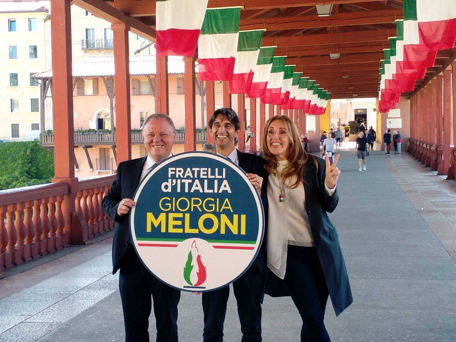 Sergio Berlato, Giovanni Donzelli, Elena Donazzan