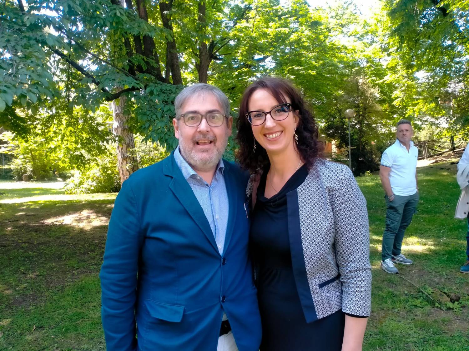 Giovanni Battista Sandonà e Raffaella Campagnolo