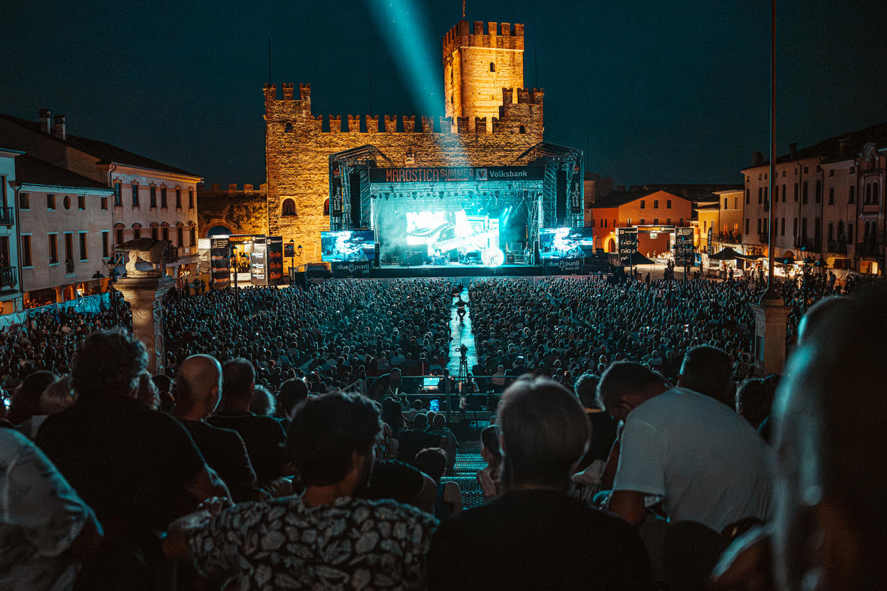 Furore per i Deep Purple, i divini dell'hard rock al Marostica Summer Festival