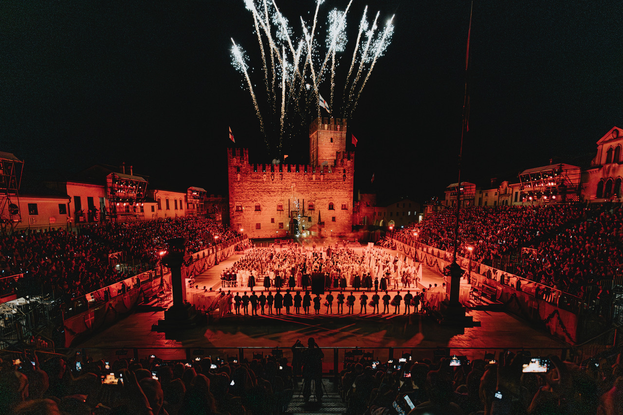 La partita a scacchi di Marostica rievoca l’impresa di D’Annunzio