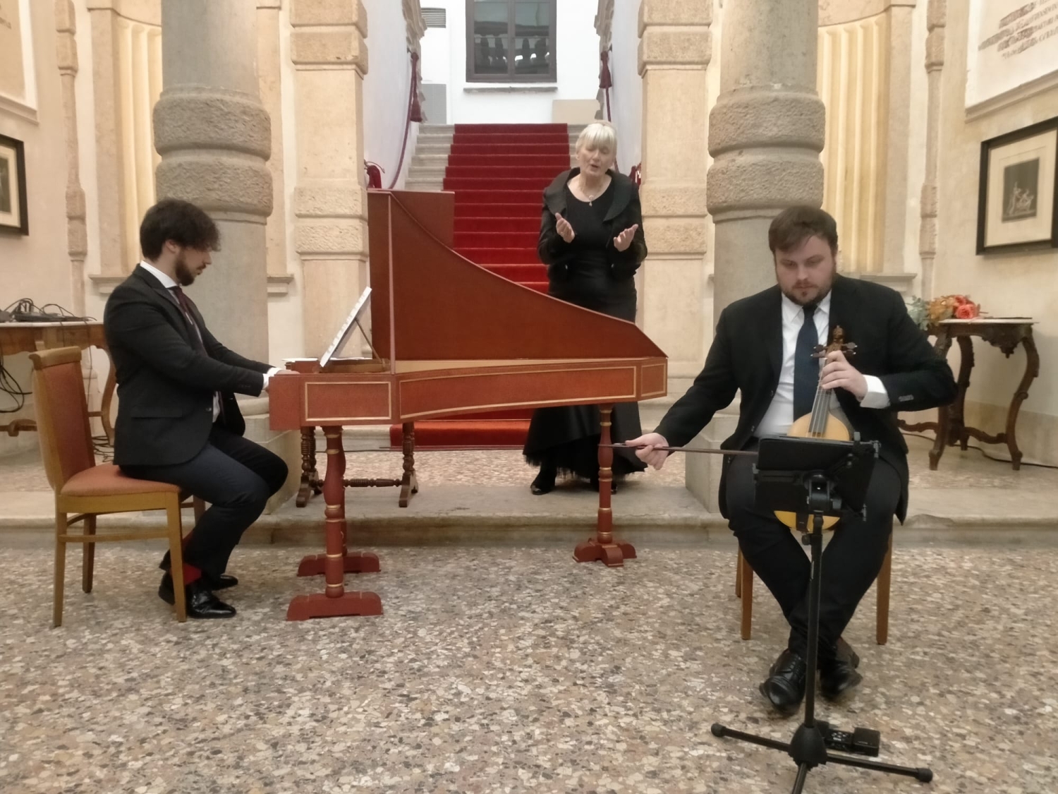 Con Susanna Gherlani al canto