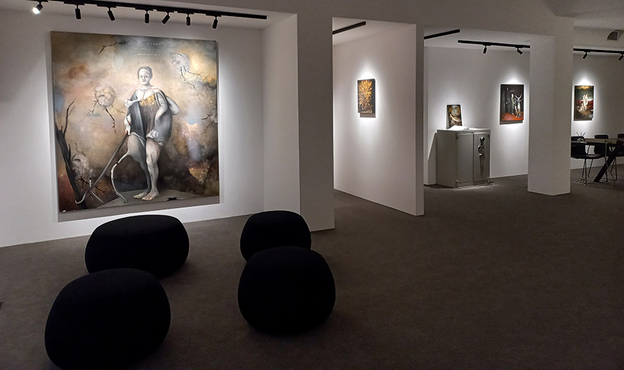 opere di Sergio Padovani, alla Fondazione THE BANK