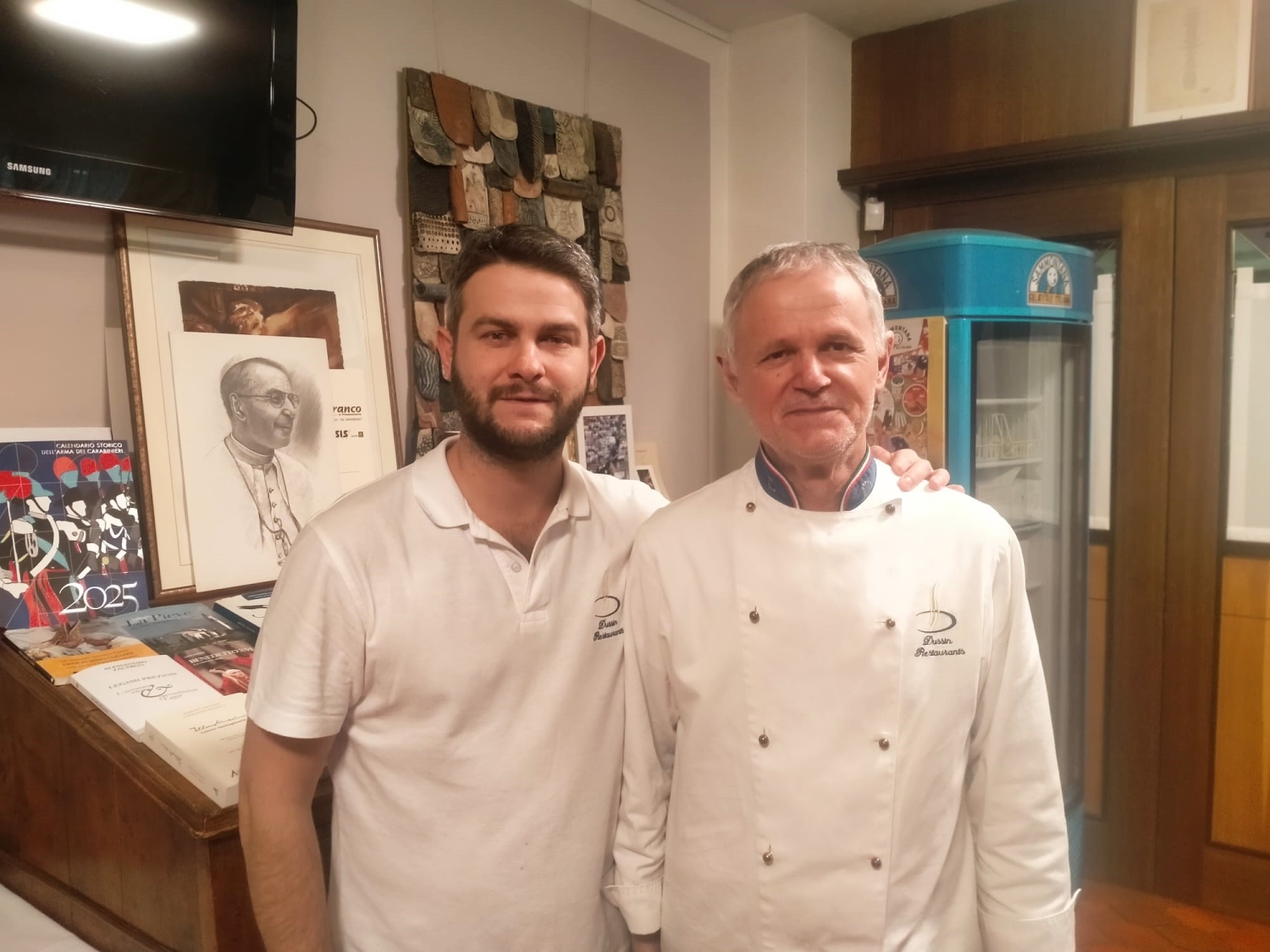 Marco Dussin e Sergio Dussin (ristorante 'Al Pioppeto', Romano d'Ezzelino)