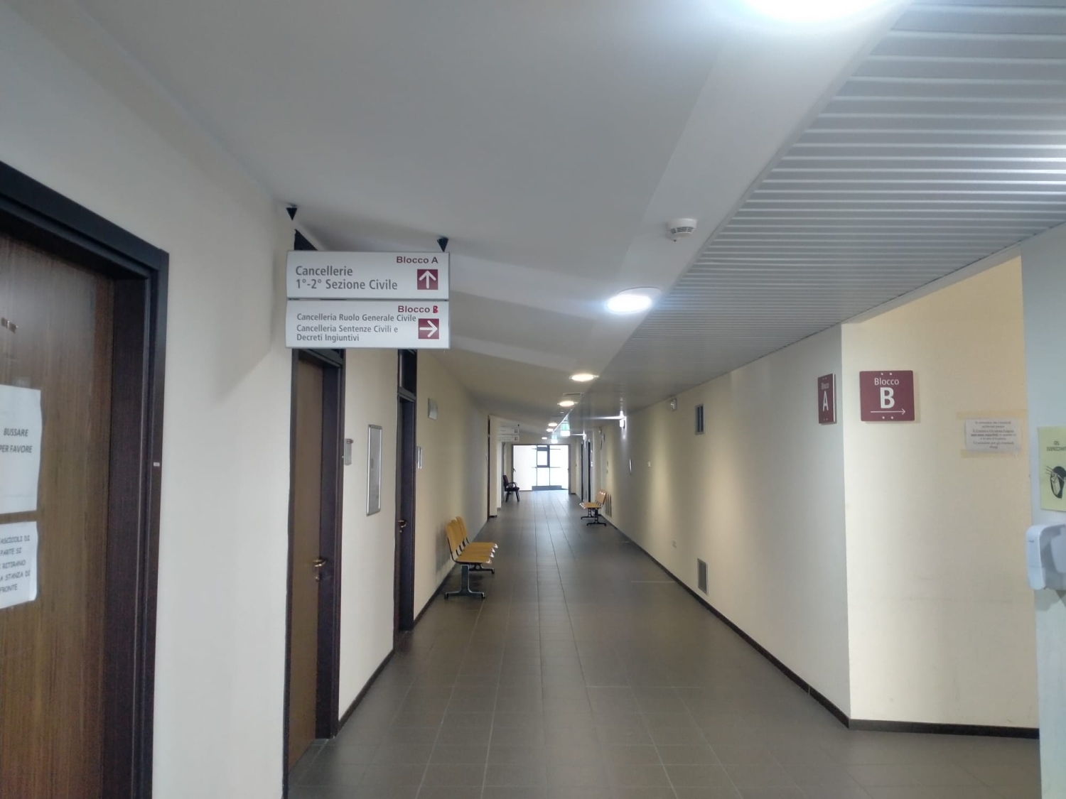 Corridoio Sezione Civile