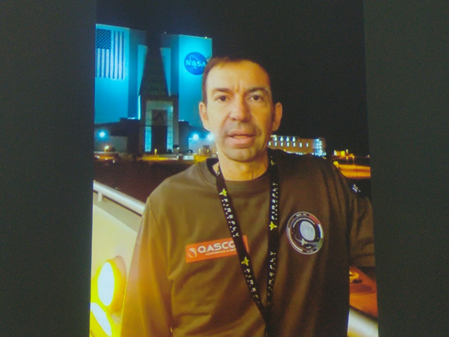 Bassanonet.it - Il presidente di Qascom Oscar Pozzobon in collegamento da Cape Canaveral