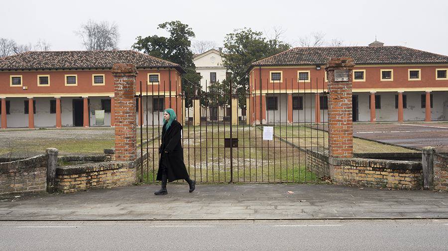 Rebecca Agnes, in residenza a febbraio 2025 a Villa Mocenigo