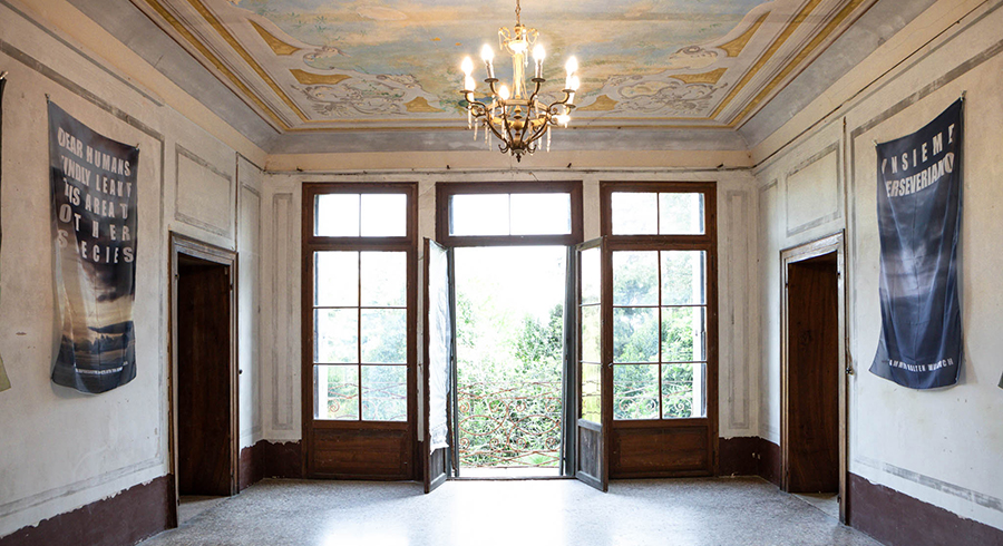 opere di Rebecca Agnes, nel 2024 a Villa Albrizzi Marini