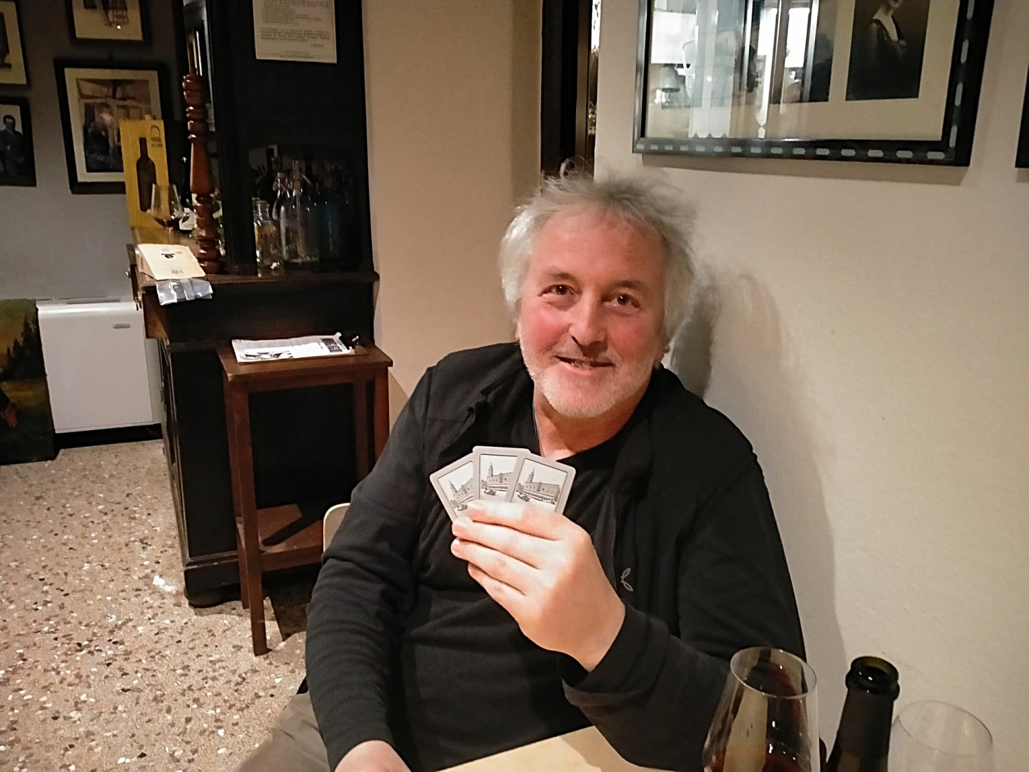 Il celebre violoncellista Mario Brunello
