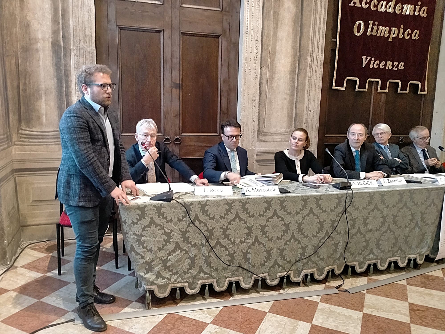 L’intervento del sindaco di Vicenza Giacomo Possamai