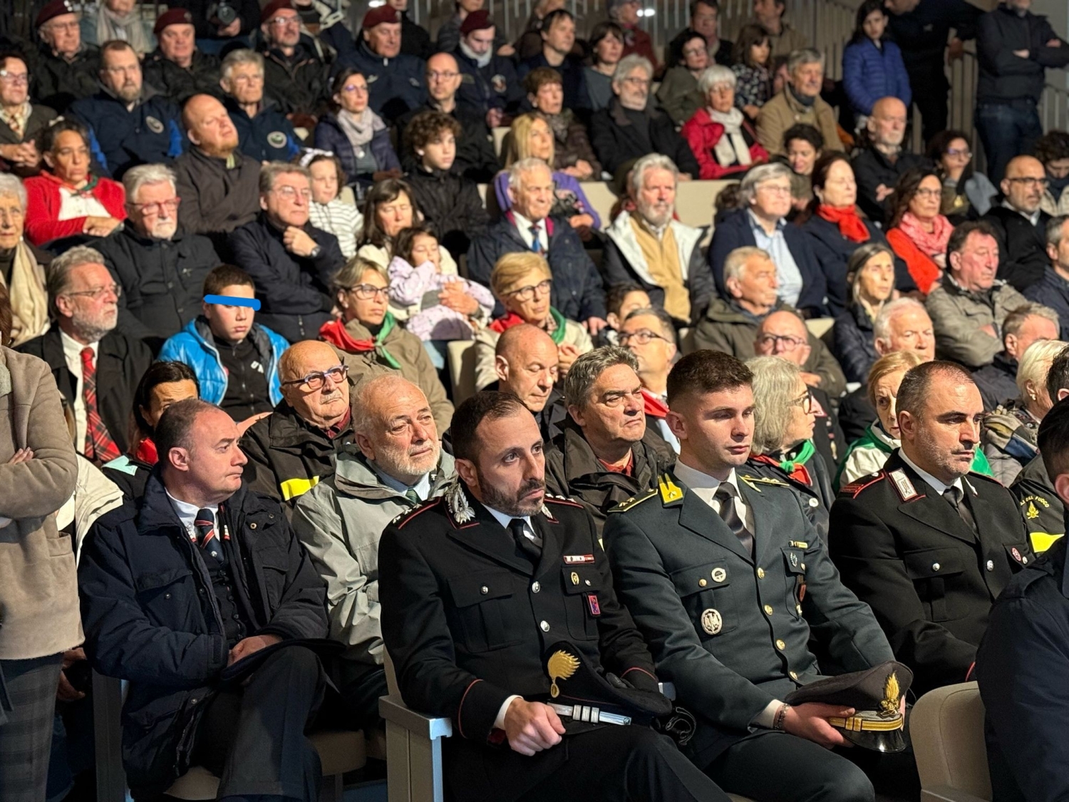 Parte del pubblico presente