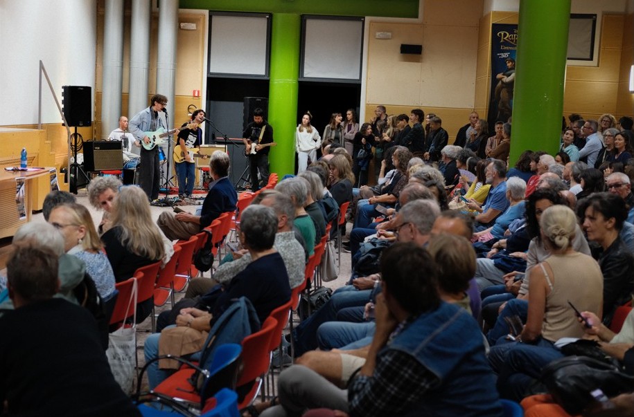 Il concerto dei Laikena. Foto Stefano Nervo