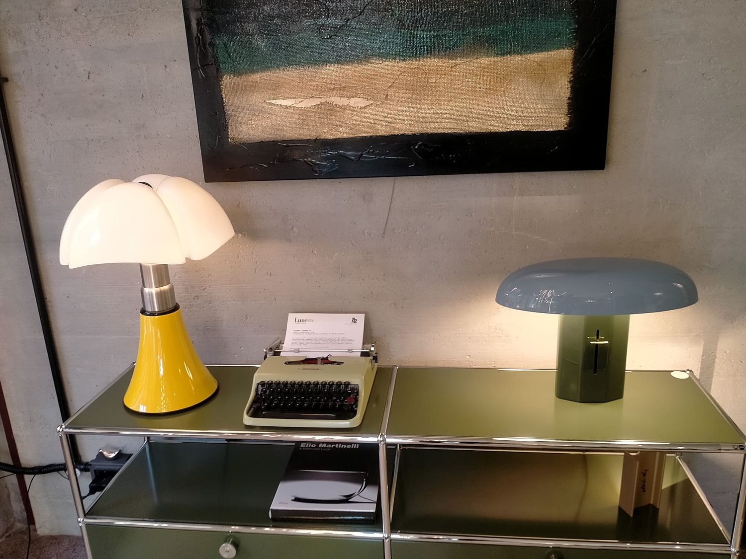 Luce su Olivetti