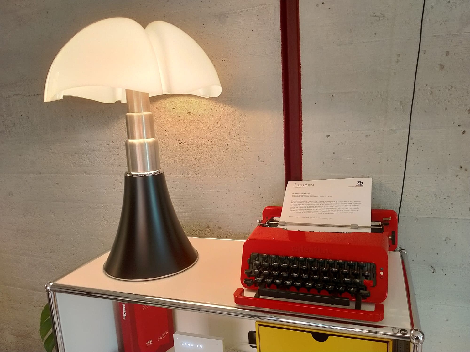Luce su Olivetti