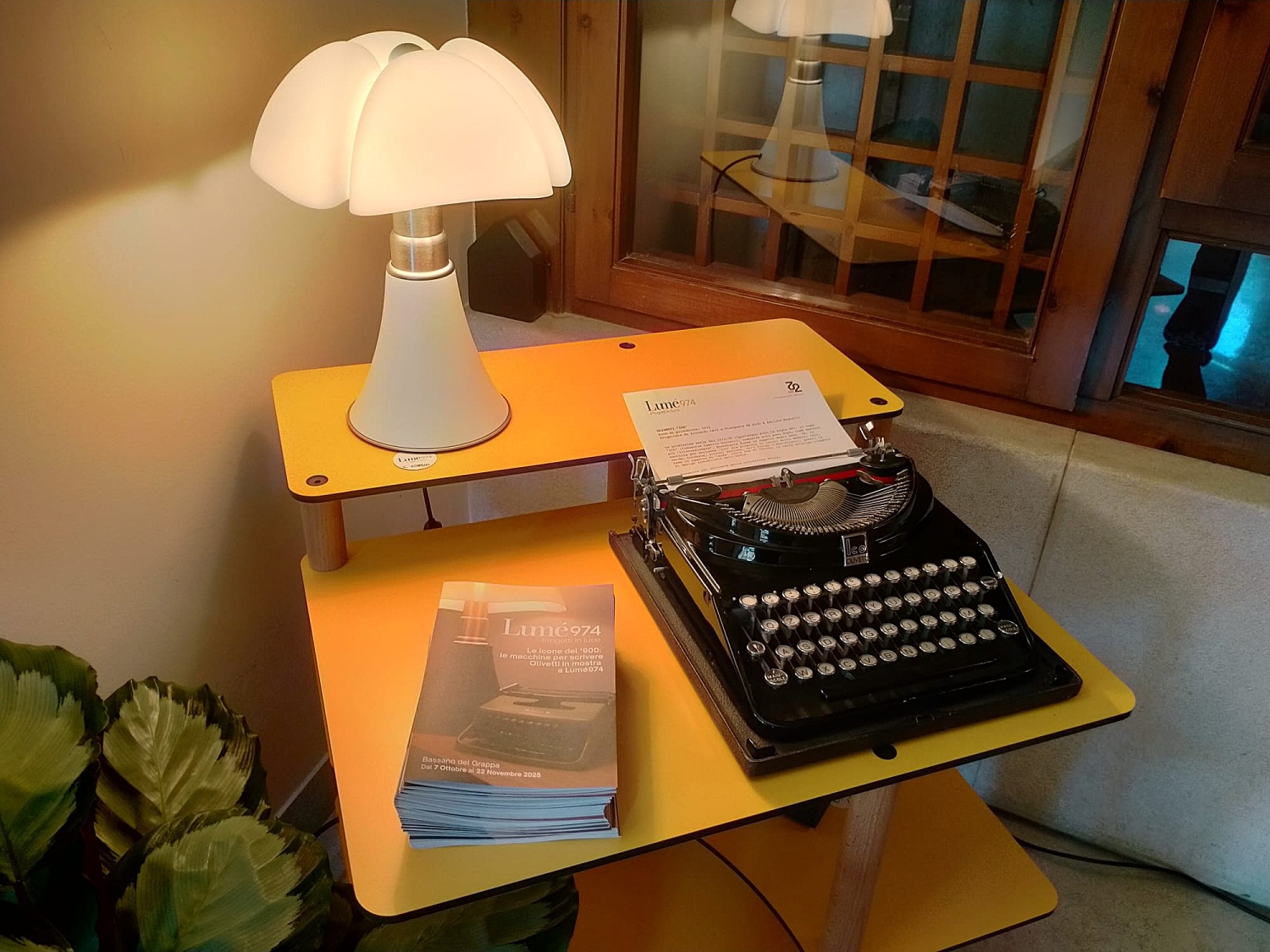 Luce su Olivetti