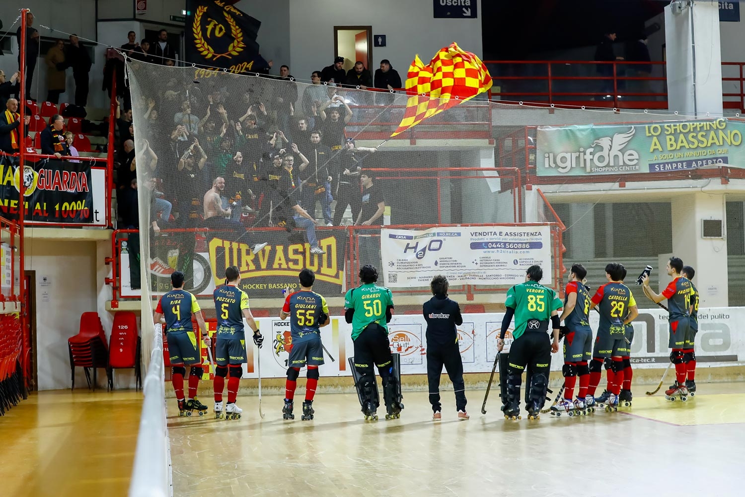 Bassano, i campioni in passerella