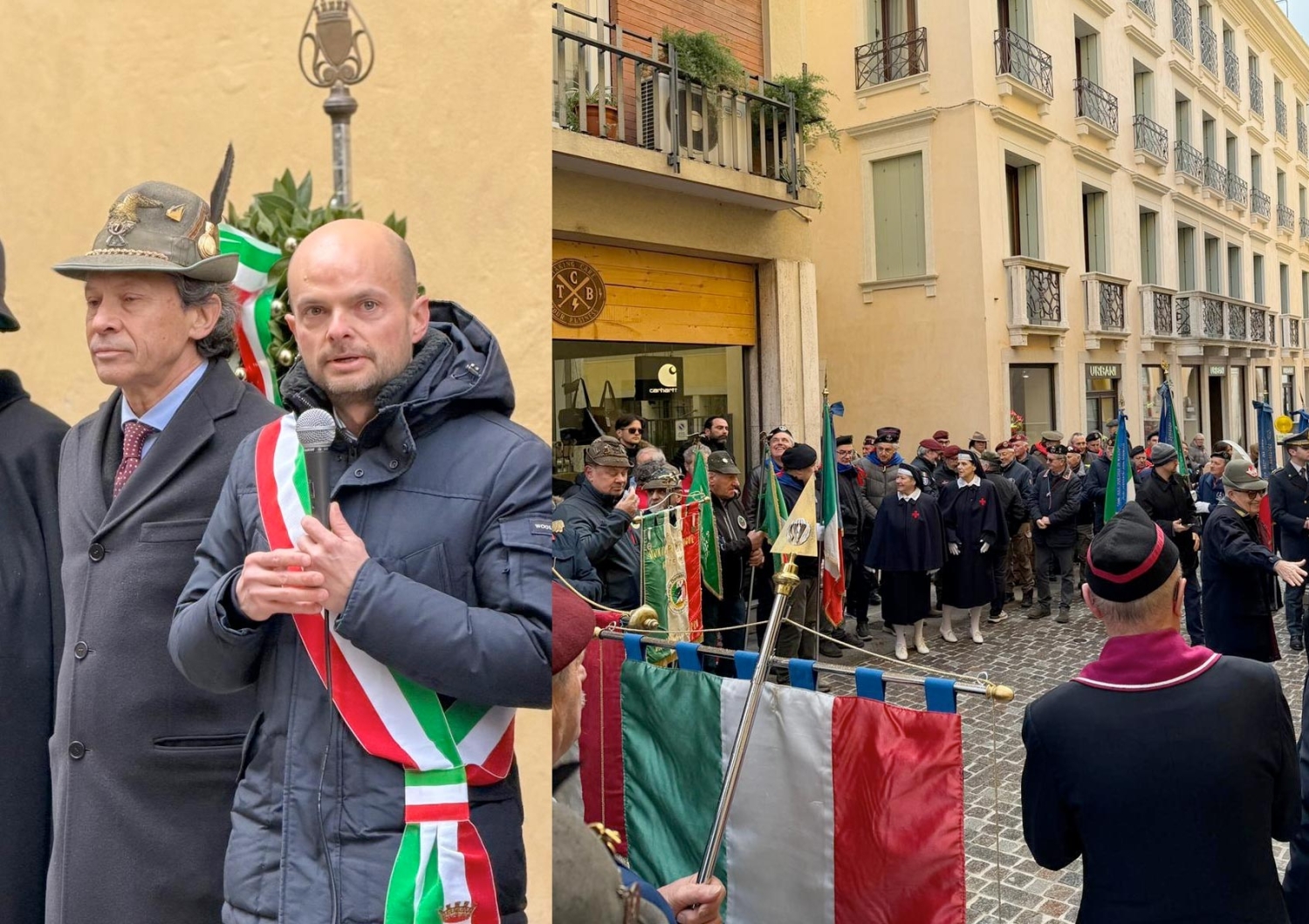 Giorno del Ricordo: Bassano del Grappa commemora le vittime delle foibe in via Vittorelli