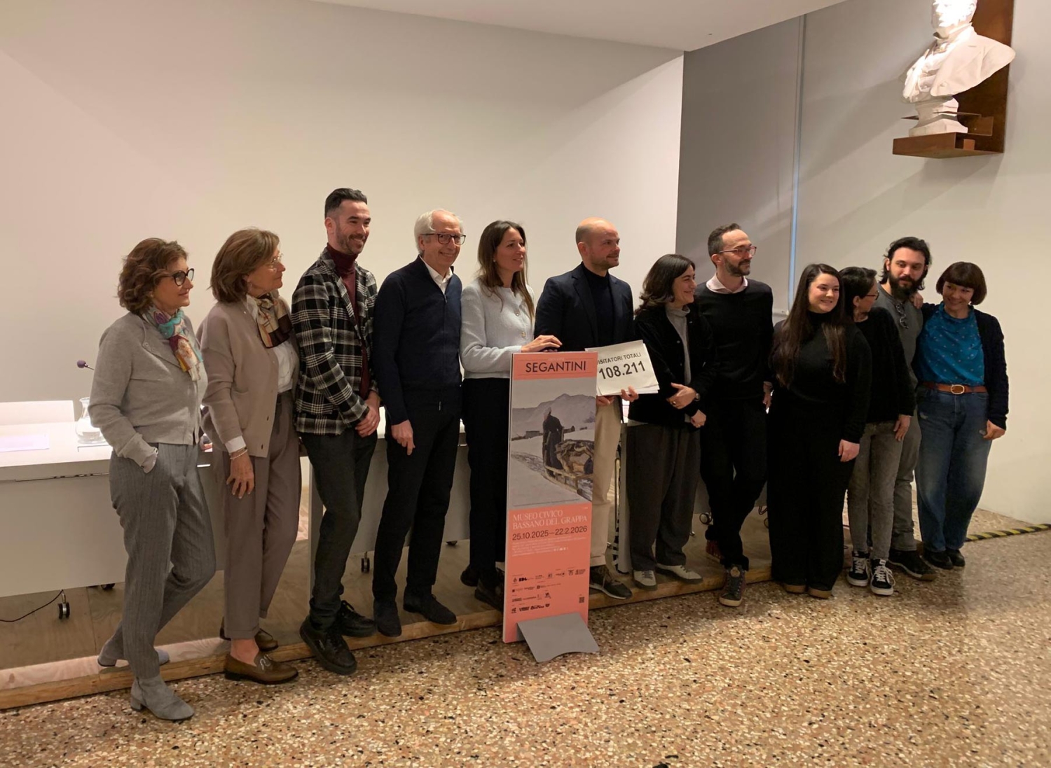 Record Segantini: in 108mila al Museo Civico