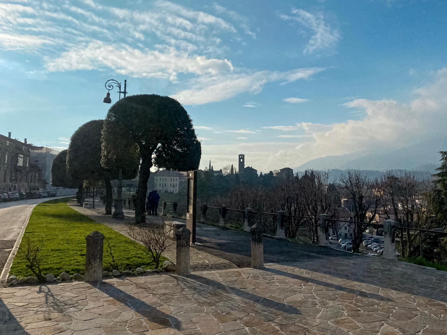 Viale dei Martiri oggi.