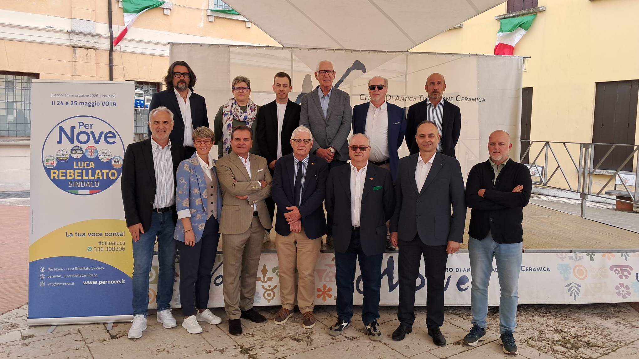 Nove al voto, Rebellato: «Ripartiamo dai risultati per completare cantieri e servizi»