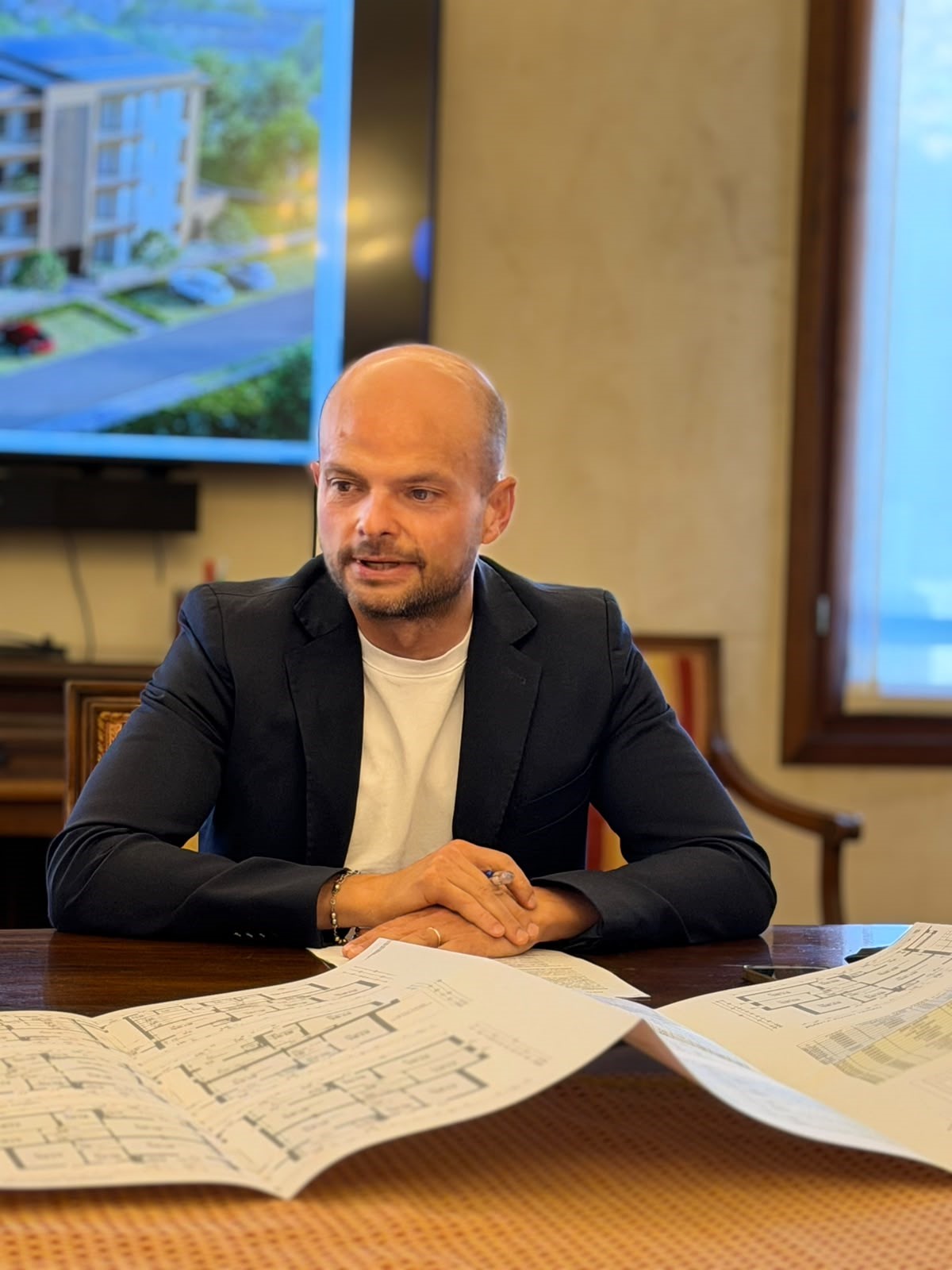 Il sindaco di Bassano, Nicola Finco