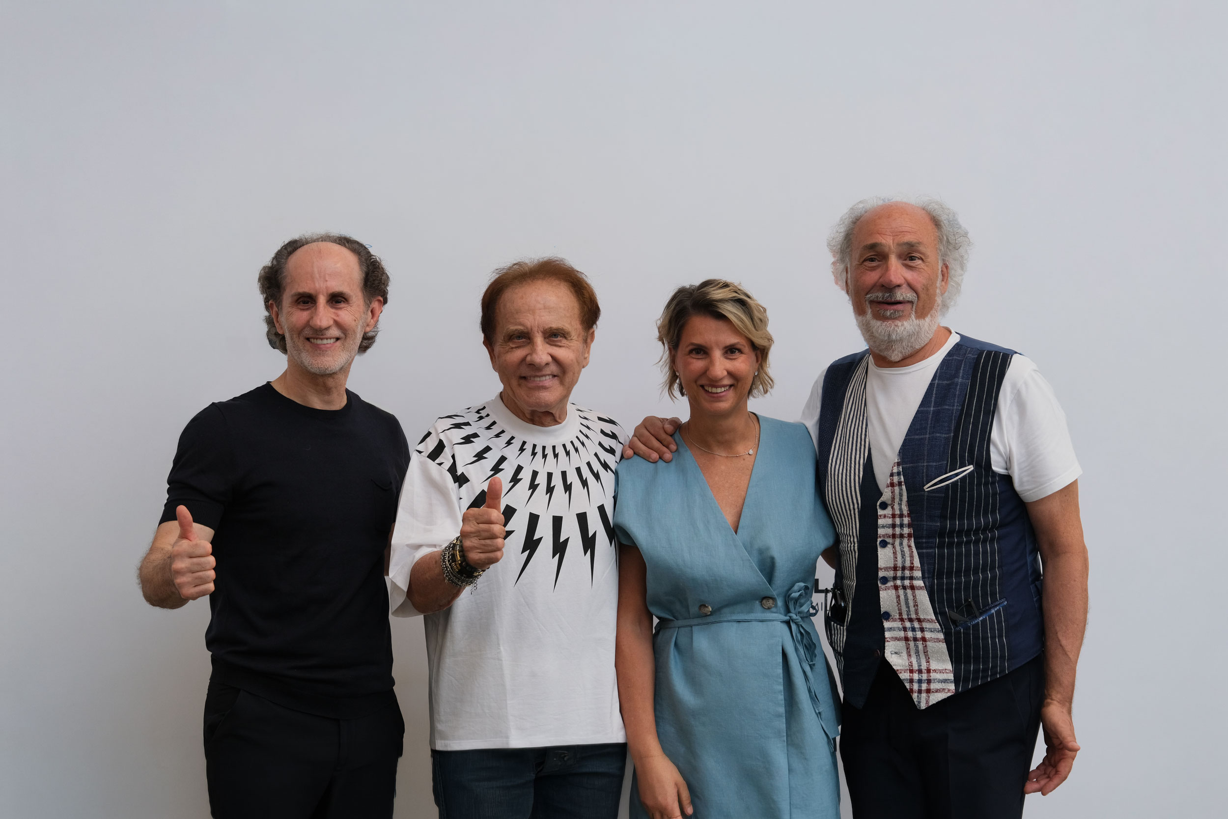 Musica e impresa: Roby Facchinetti e Riccardo Fogli in visita a Fulgor Milano