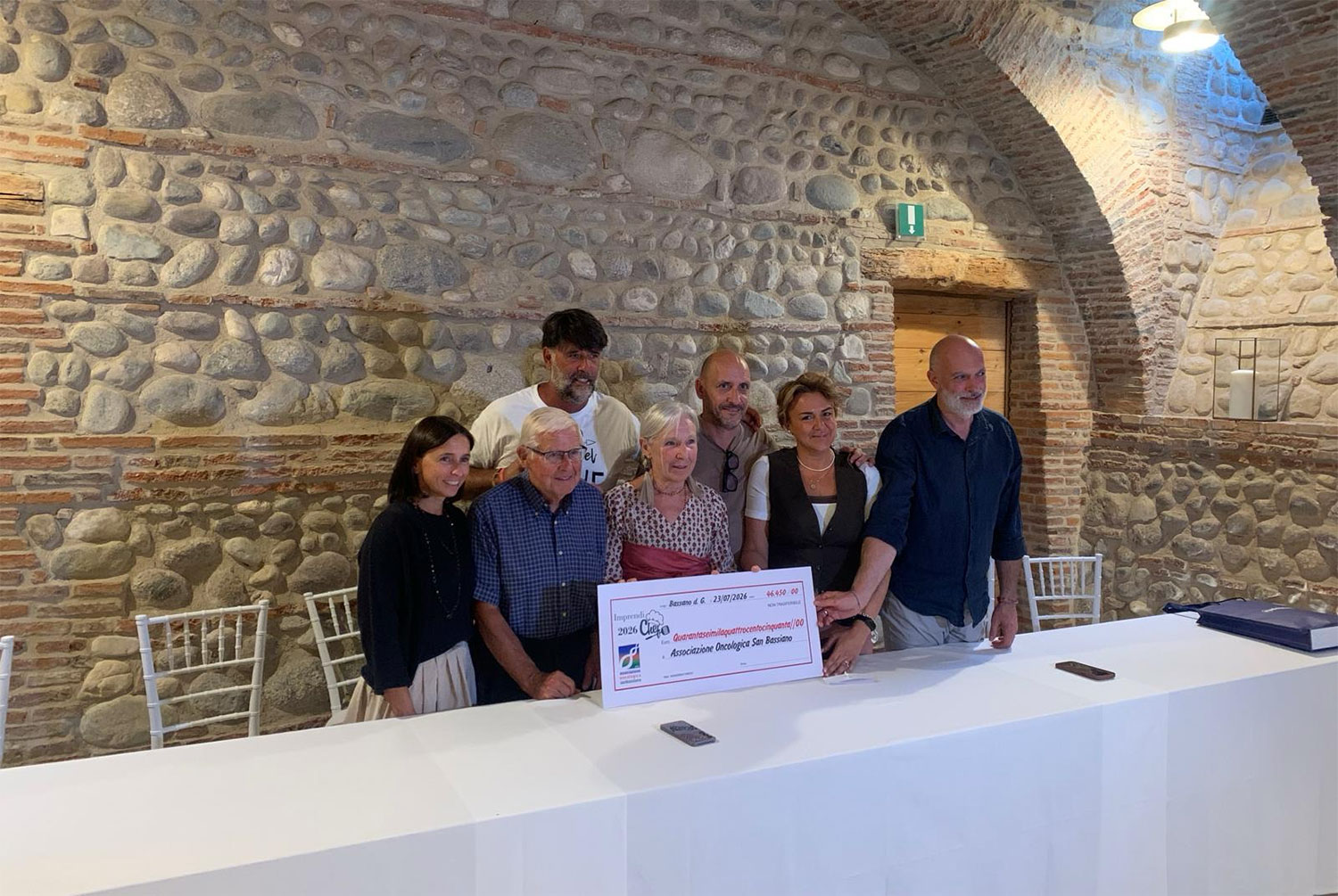 ImprendiChef 2026, record di solidarietà: raccolti 46.450 euro per l'Associazione San Bassiano