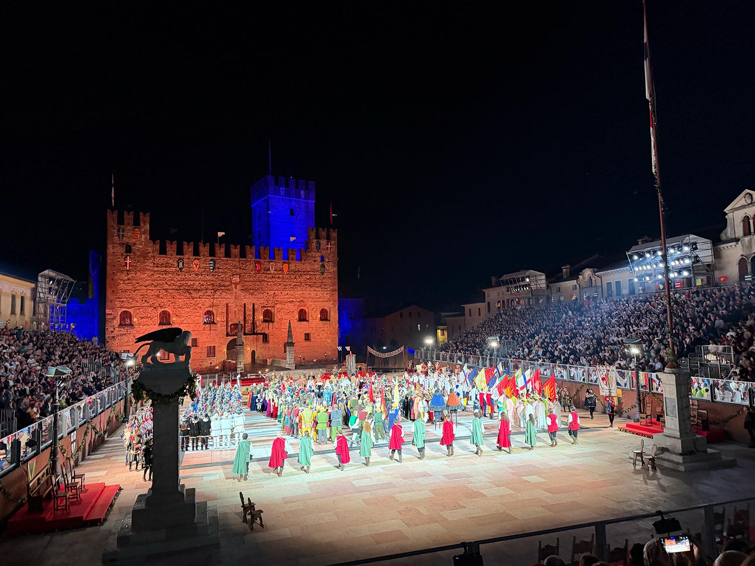 La Partita a Scacchi di Marostica chiude un’edizione senza precedenti: 14mila spettatori e quattro sold out