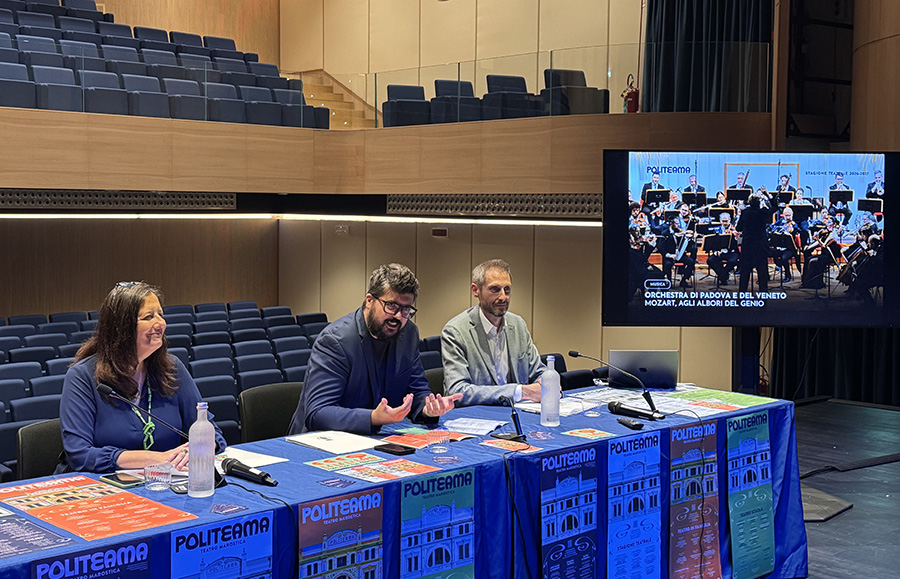 la presentazione della stagione 2026/2027 del Teatro Politeama, a Marostica