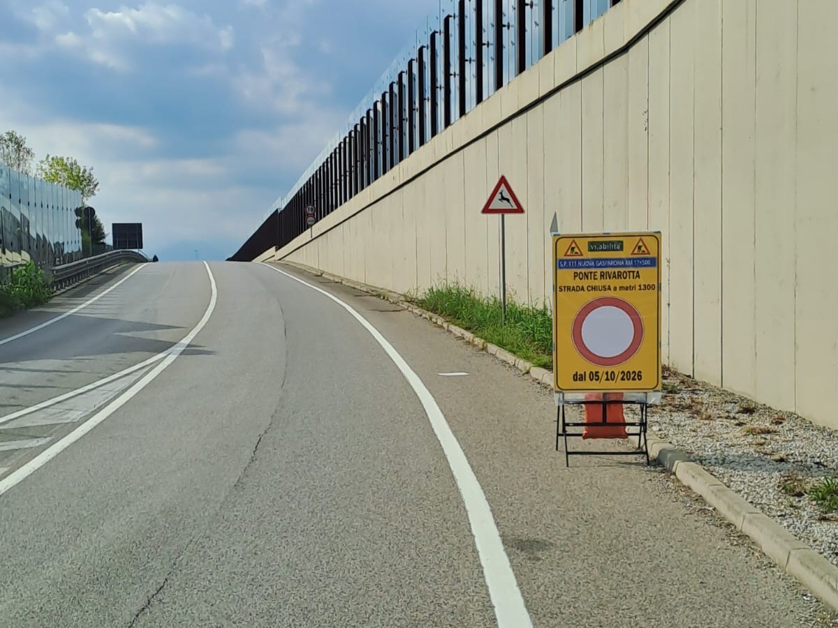Rivarotta chiude il 19 ottobre: quattro mesi di lavori e il nodo della Pedemontana gratis