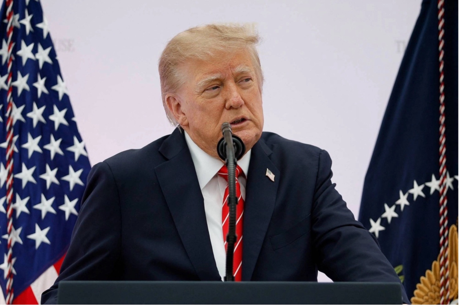 Il presidente statunitense Donald Trump ha più volte fatto riferimento a colloqui diplomatici con l'Iran, definiti produttivi o in corso, senza però portare ad alcun risultato. | REUTERS