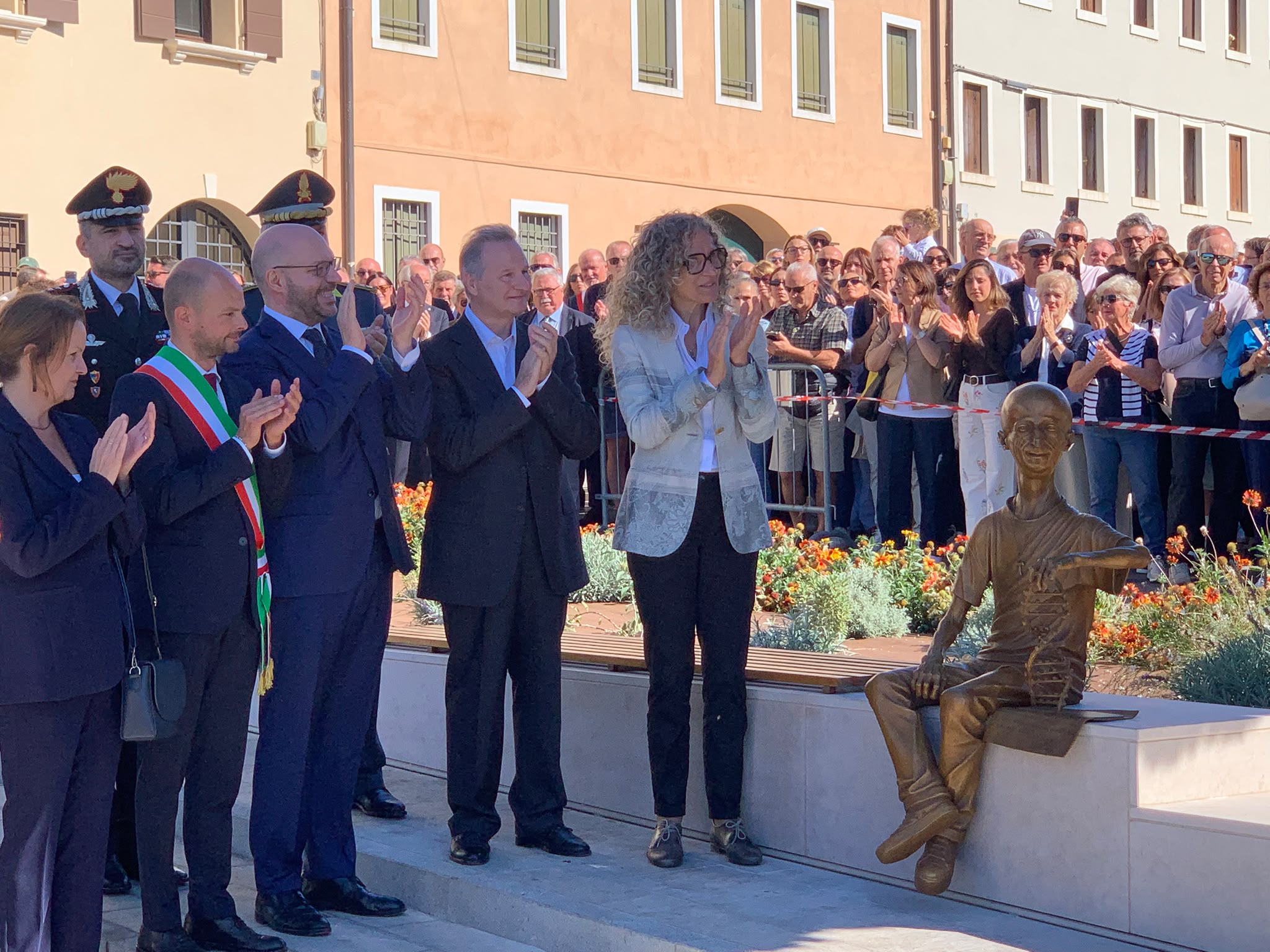 Sammy nel cuore di Bassano: «Dobbiamo imparare da lui»