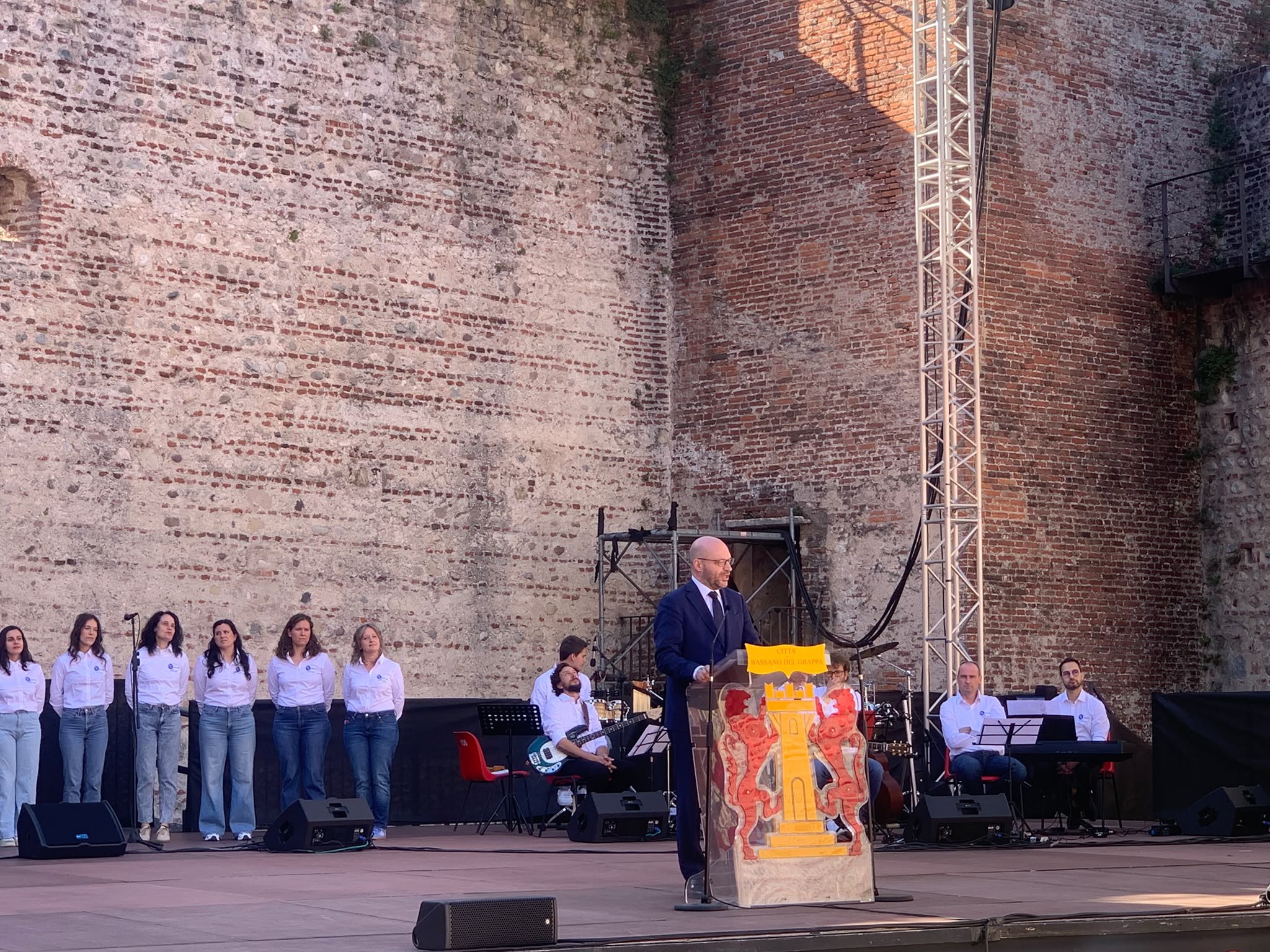 Sammy nel cuore di Bassano: «Dobbiamo imparare da lui»